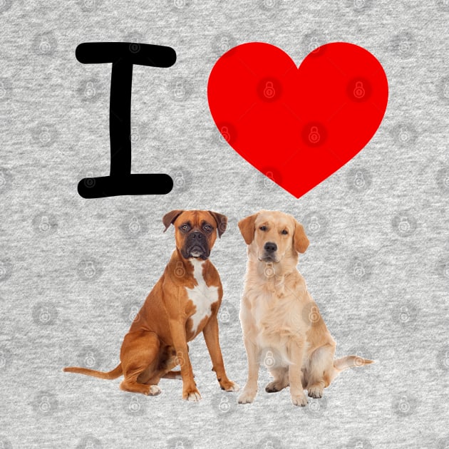 I HEART DOGS by EmoteYourself